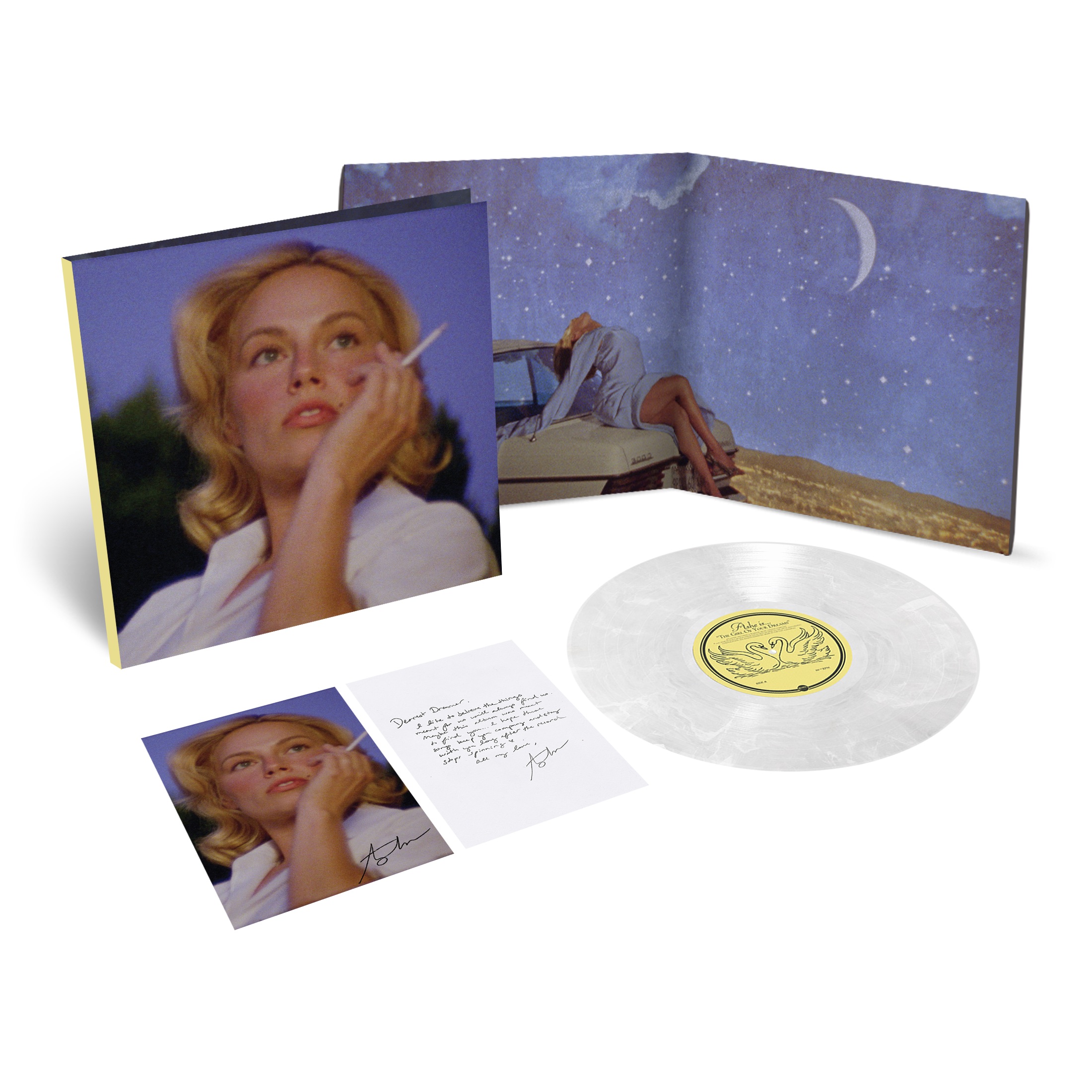 Ashe — The Girl Of Your Dreams (vinyle blanc nacre signé)