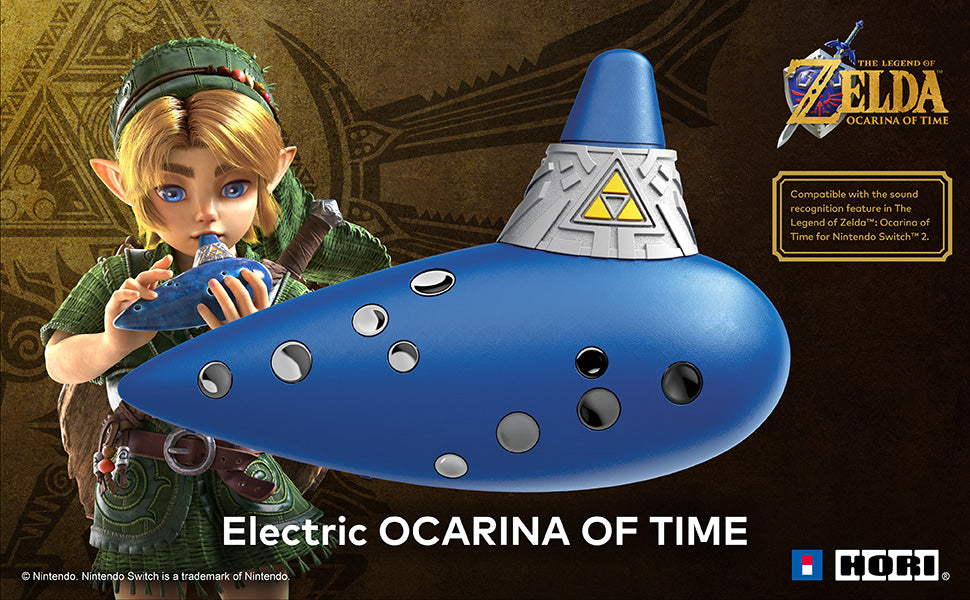 Ocarina du temps électrique HORI — Nintendo Switch 2