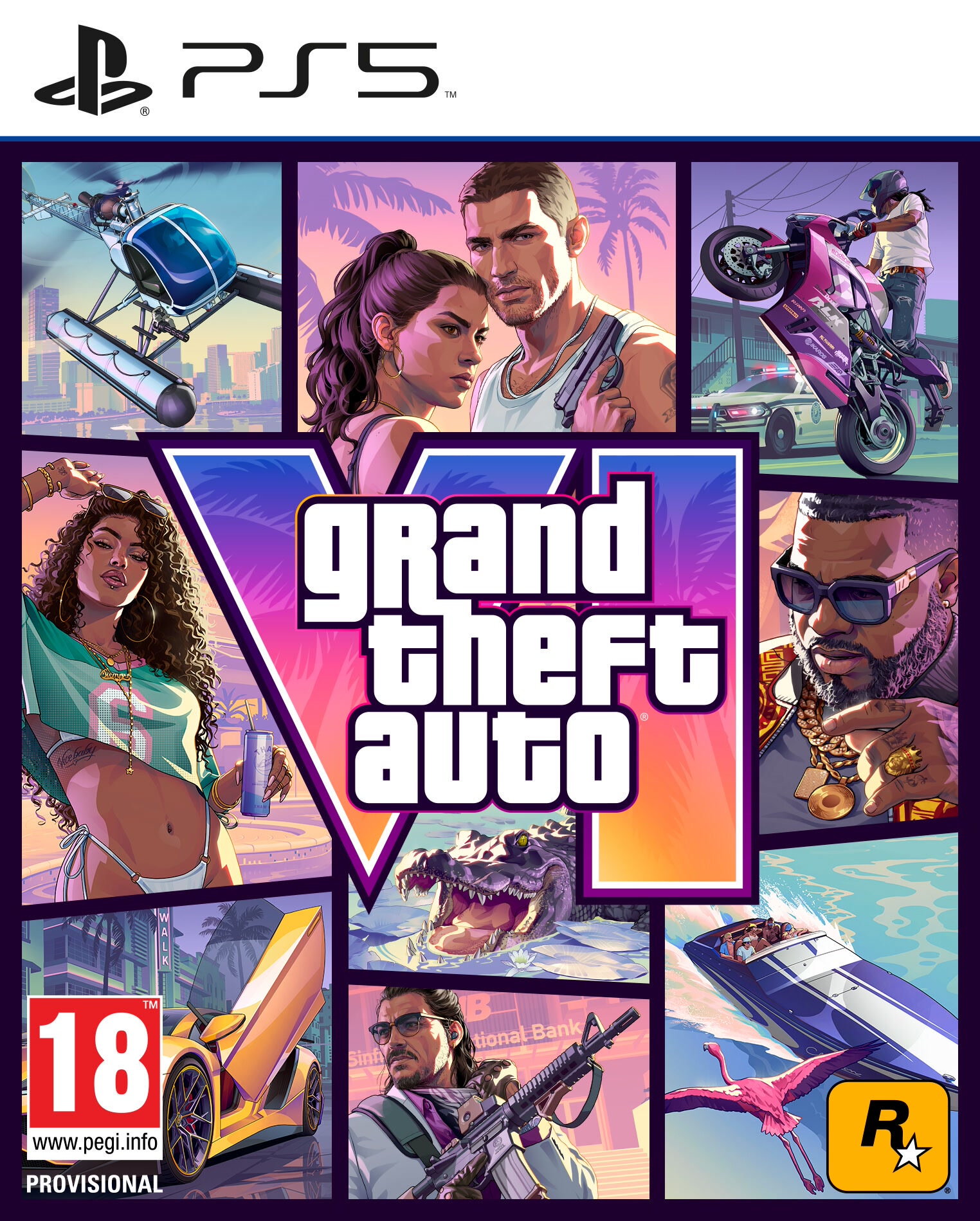 Grand Theft Auto VI PS5 Bundle — Game + DualSense