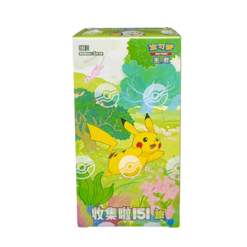 Pokémon TCG Booster Box — Card 151C Chinese