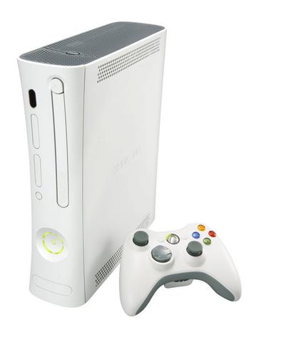 Microsoft Xbox 360 Console with Wireless Controller - White