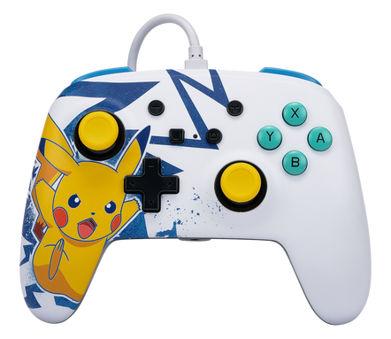 PowerA Enhanced Wired Controller pour Nintendo Switch - Pikachu High Voltage