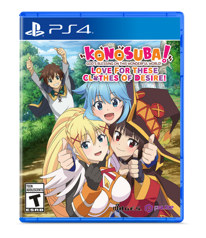 Konosuba- God's Blessing on this Wonderful World! Love For These Clothes of Desire! - PlayStation 4
