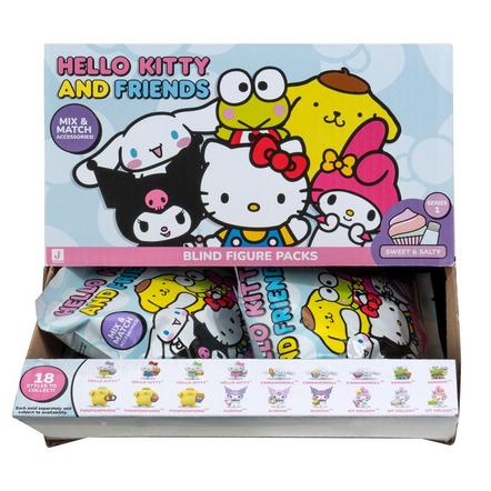Jazwares Sanrio Hello Kitty 2-in Figures Blind Bag (Styles May Vary)