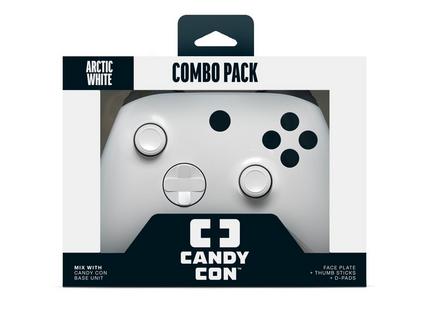 CANDY CON Combo Pack Controller Kit - Arctic White Exclusivité Games Zone