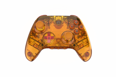 CANDY CON Transparent Player Ready Pack - Firestone Orange  Exclusivité Games Zone
