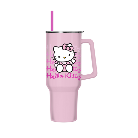 Hello Kitty Gradient 40oz Stainless Steel Tumbler with Handle