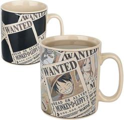ABYStyle One Piece Wanted Heat Change Coffee Mug