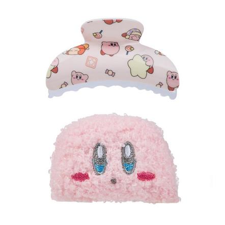Kirby Fuzzy Hair Clip Set
