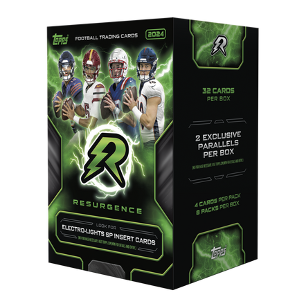2024 Topps NFL Resurgence Football Value Box (8 Packs)