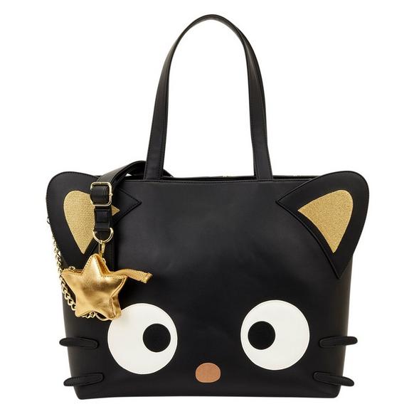 Loungefly Sanrio Chococat Stars Tote Crossbody Bag with Coin Bag