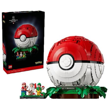 LEGO Pokemon Iconic Trainer Moments Poke Ball Building Set 72154