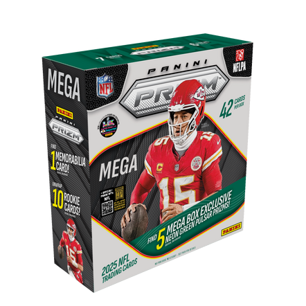 2025 Panini NFL Prizm Football Mega Box