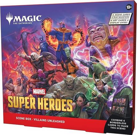 Magic: The Gathering Marvel Super Heroes Scene Box (Styles May Vary)