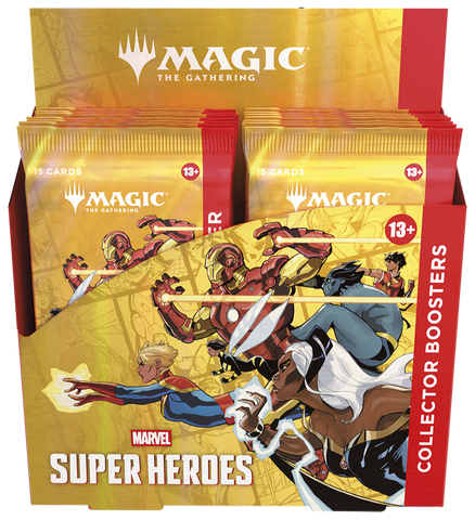 Magic: The Gathering Marvel Super Heroes Collector Booster Box