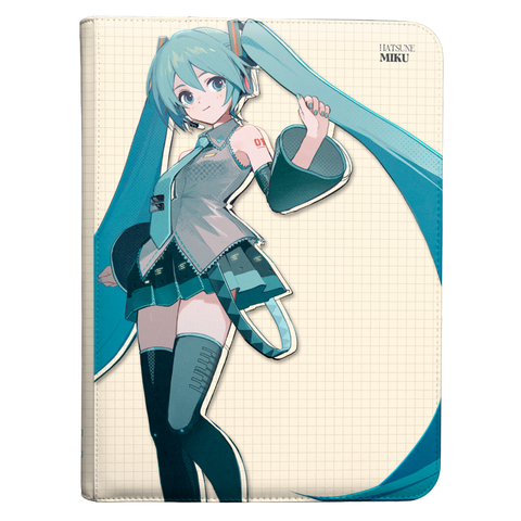 Ultra Pro Hatsune Miku 9-Pocket Premium Zippered PRO Binder