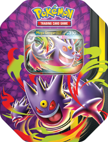 Pokemon Trading Card Game: Mega Moonlit Tin (Styles May Vary)