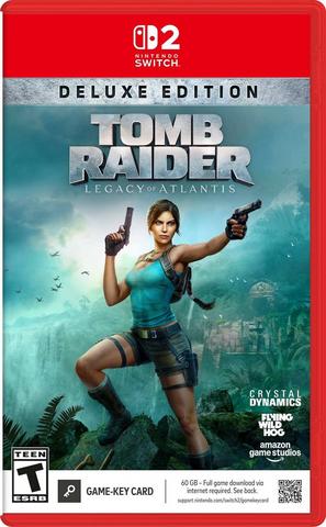 Tomb Raider: Legacy of Atlantis Édition collector - Nintendo Switch 2 (Game Key Card)