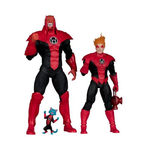 McFarlane Toys DC Multiverse Atrocitus and the Red Lantern Corps (Blackfest Night) Megafig 7-in Action Figure Set