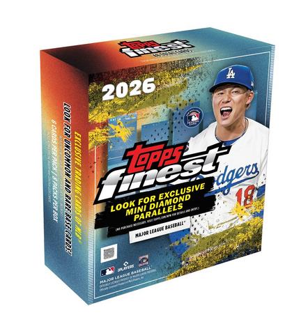 2026 Topps Finest MLB Baseball Mega Box