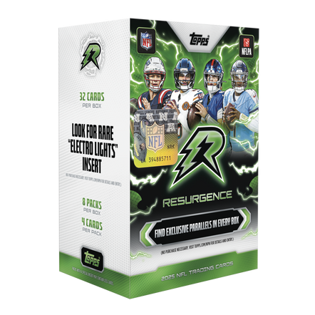 2025 Topps Resurgence NFL Football Value Box