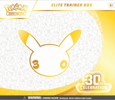 Pokemon Trading Card Game: 30th Celebration Elite Trainer Box Pokemon Trading Card Game: 30th Celebration Elite Trainer Box