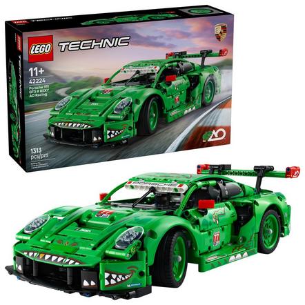 LEGO Technic Porsche 911 GT3 R REXY AO Course Car Building Toy 42224