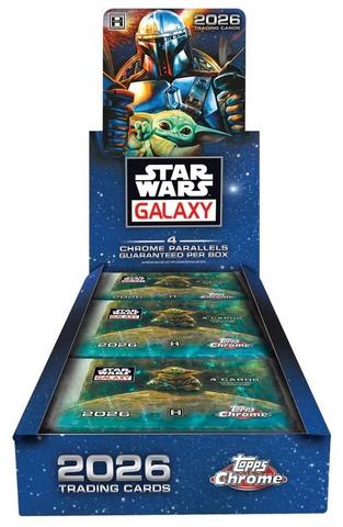 2026 Topps Star Wars Chrome Galaxy Hobby Box