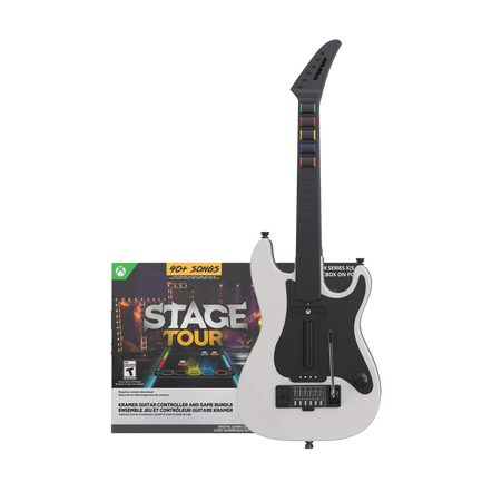 Stage Tour Game and Kramer Wireless Guitar Controller Bundle - Xbox Series X