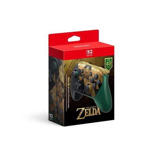 Nintendo Switch 2 Pro Controller The Legend of Zelda - 40th Anniversary Edition