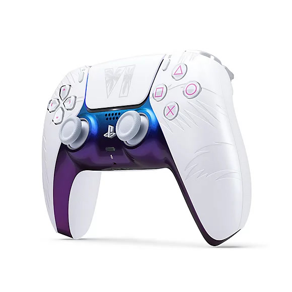 Sony DualSense Wireless Controller - Grand Theft Auto VI White Édition limitée pour PlayStation 5