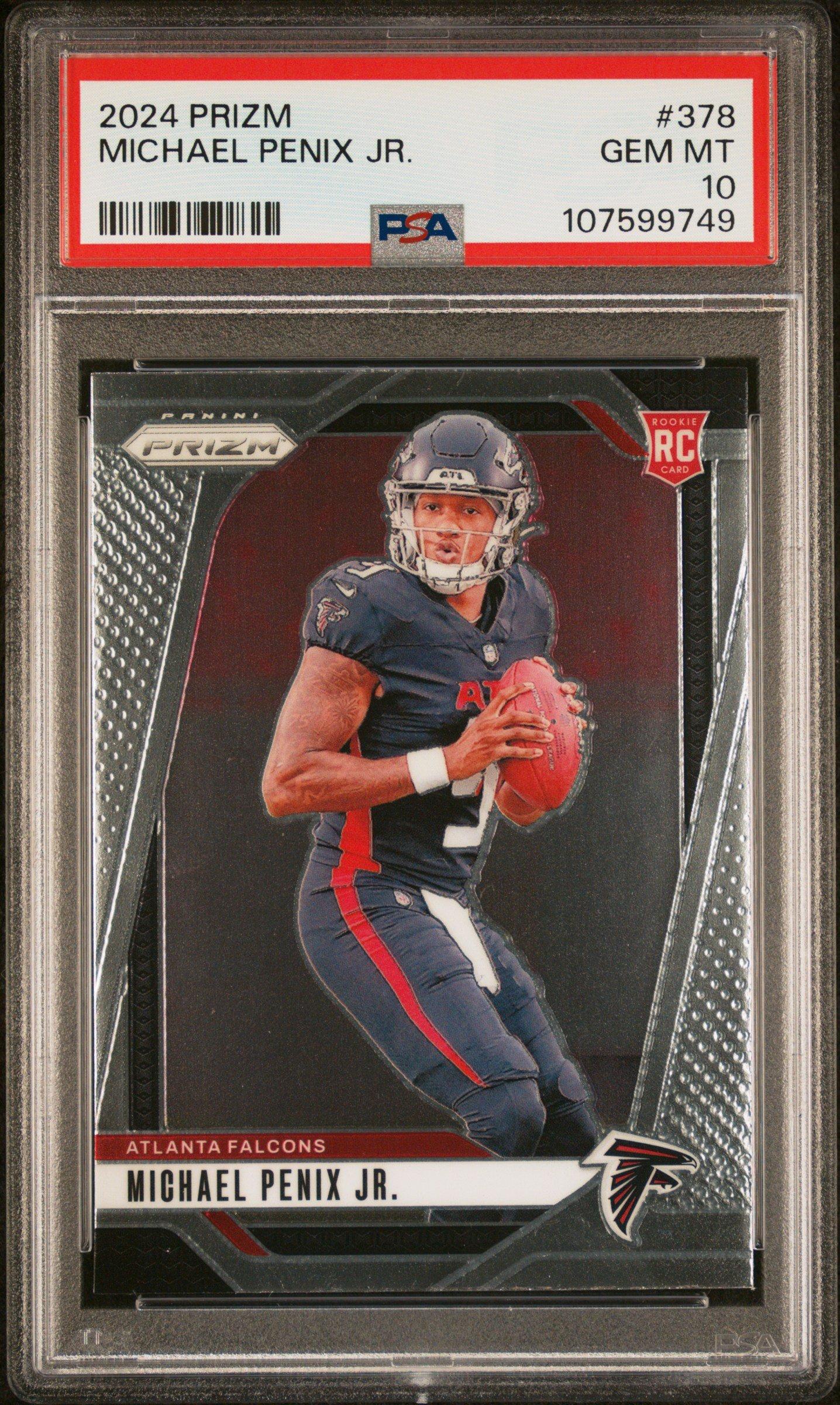 2024 Panini Prizm 378 Michael Penix Jr. PSA 10
