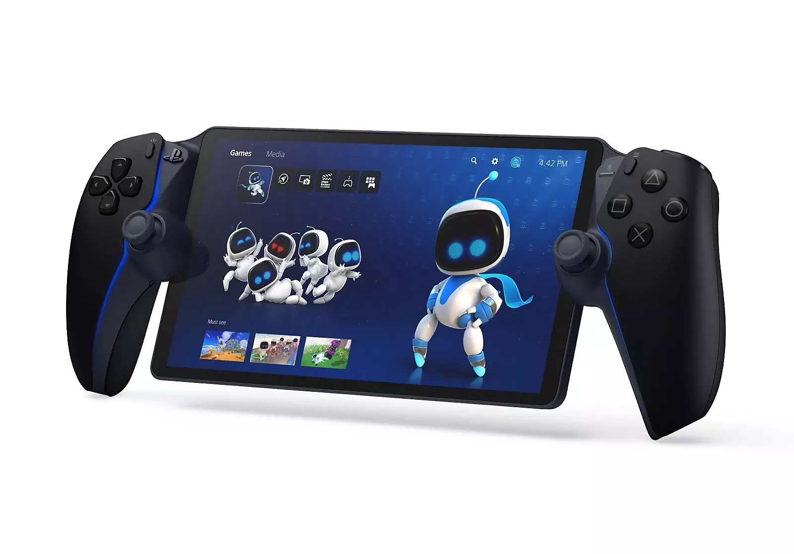 Large 8” LCD touch-display screen with 1080p resolution
